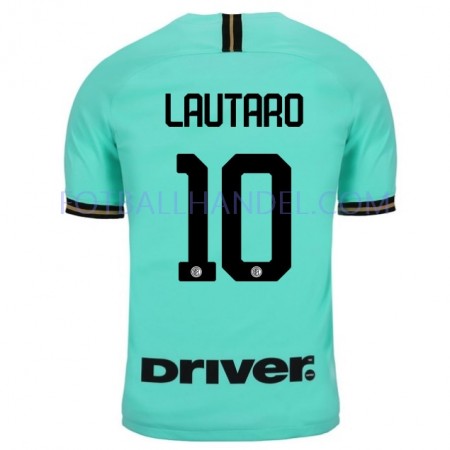 Herre Fotballdrakter Inter Milan LAUTARO 10 Borte 2019-20 Kortermet